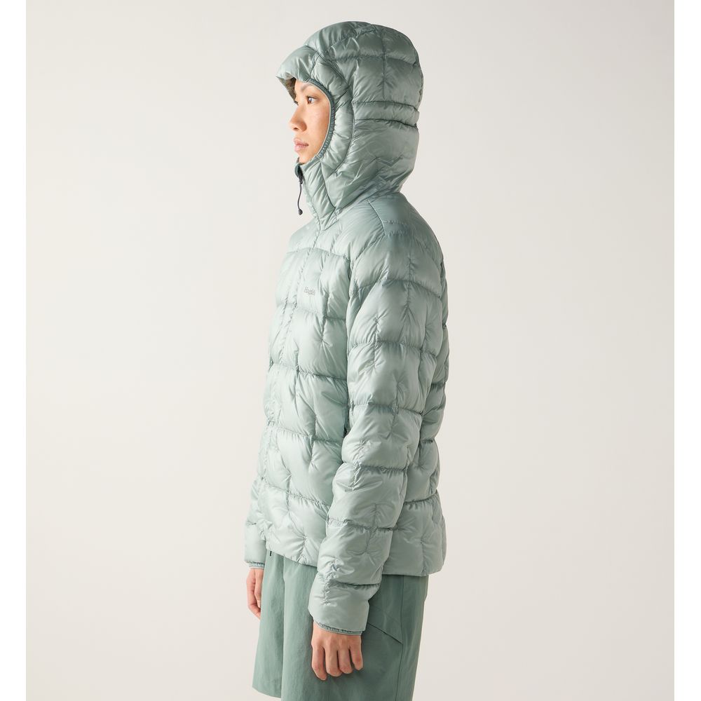 Haglöfs Hede Down Hood Daunenjacke Damen dew-green Produktbild 8