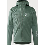Haglöfs Nallo Touring Hybrid Mid Herren Hardshelljacke chlorophyll-green Produktbild 0