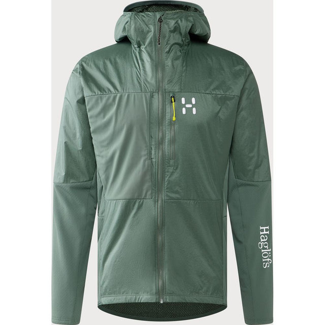 Haglöfs Nallo Touring Hybrid Mid Herren Hardshelljacke chlorophyll-green Produktbild 0