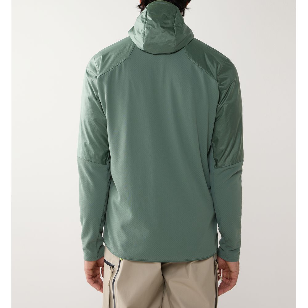 Haglöfs Nallo Touring Hybrid Mid Herren Hardshelljacke chlorophyll-green Produktbild 3