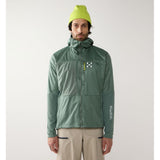 Haglöfs Nallo Touring Hybrid Mid Herren Hardshelljacke chlorophyll-green Produktbild 7
