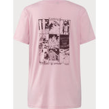 Haglöfs Outsiders Graphic Tee T-Shirt Damen dusty-rose Produktbild 1