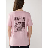 Haglöfs Outsiders Graphic Tee T-Shirt Damen dusty-rose Produktbild 3
