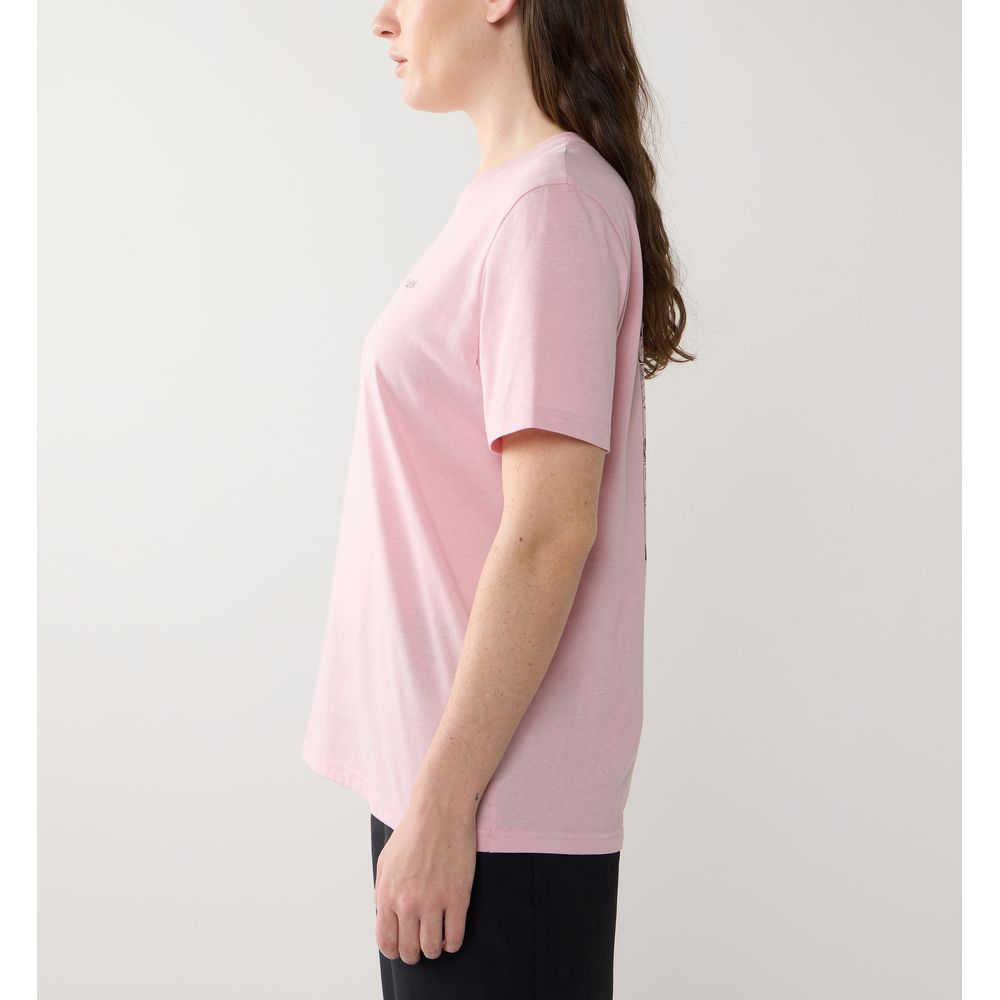 Haglöfs Outsiders Graphic Tee T-Shirt Damen dusty-rose Produktbild 4