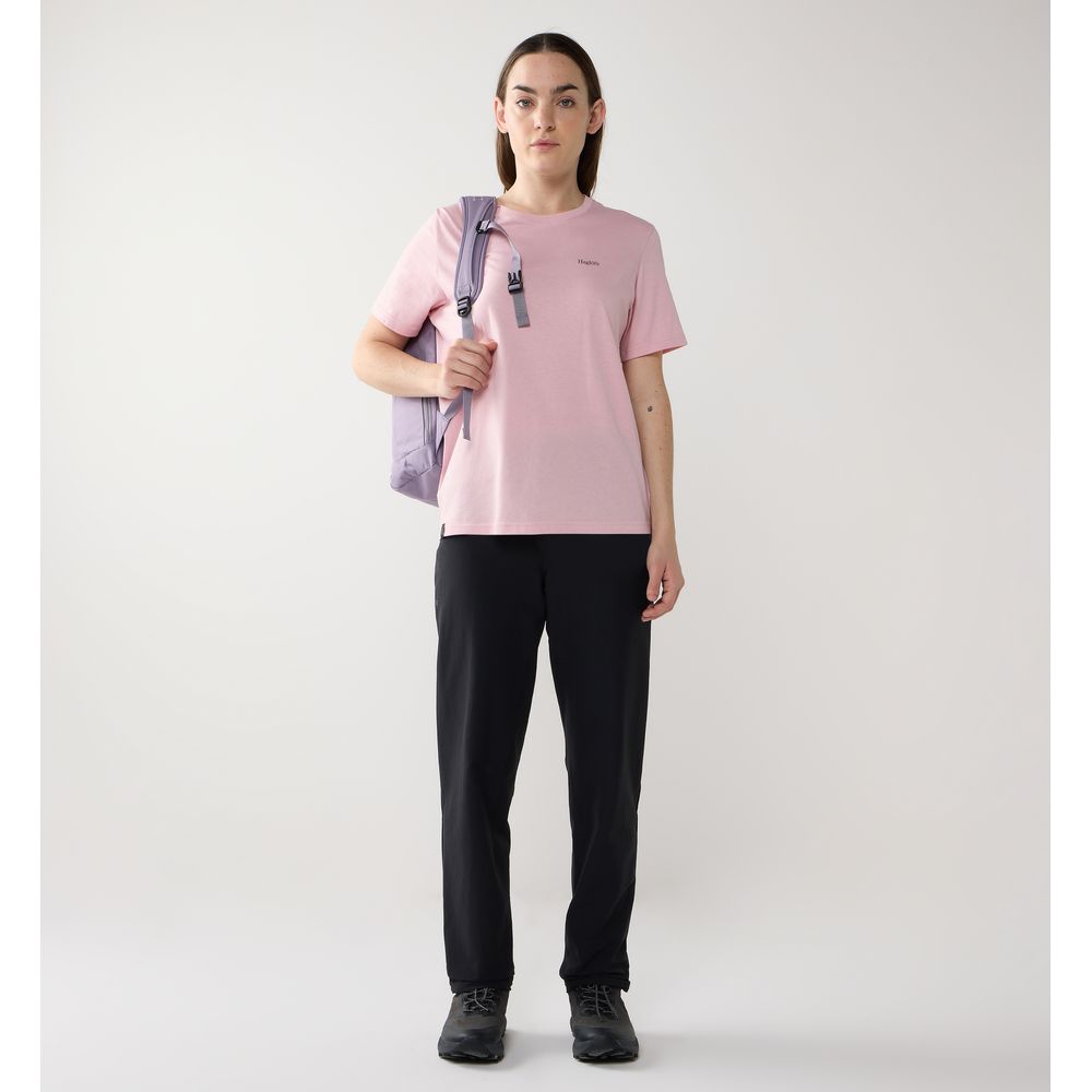 Haglöfs Outsiders Graphic Tee T-Shirt Damen dusty-rose Produktbild 6
