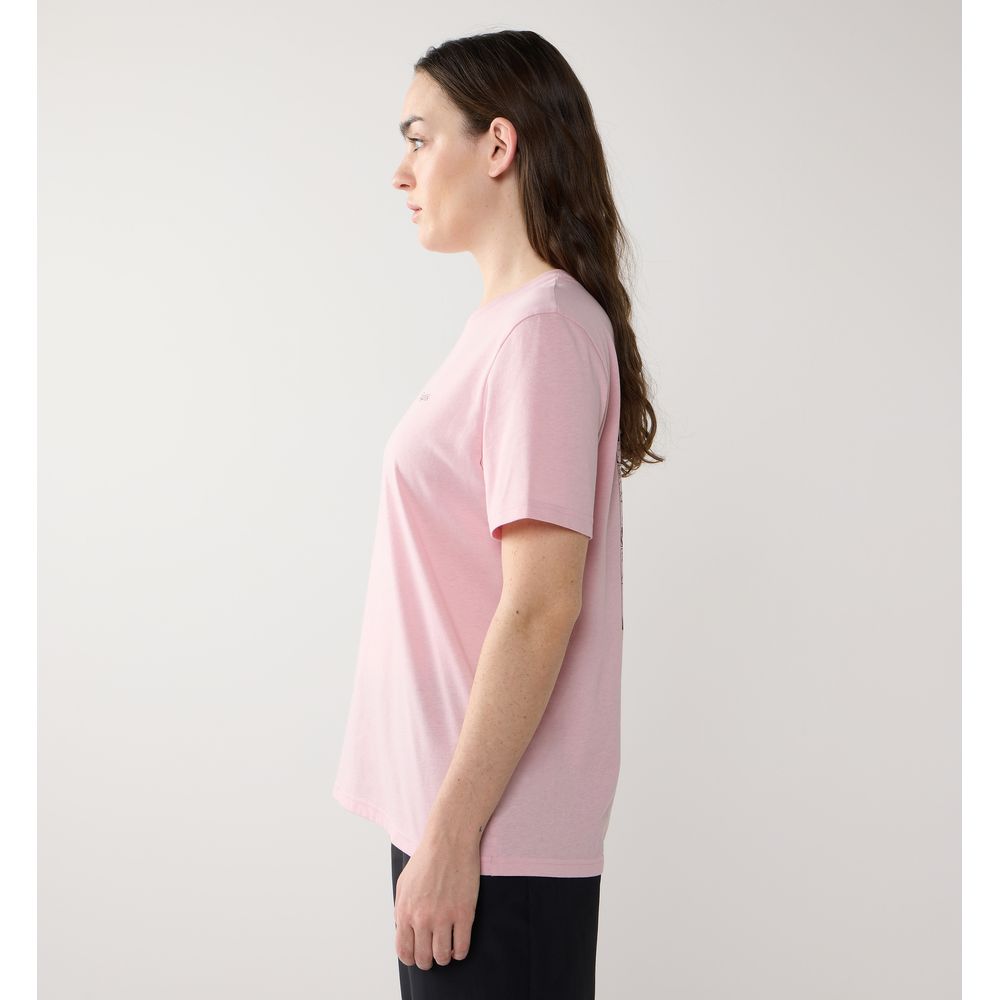 Haglöfs Outsiders Graphic Tee T-Shirt Damen dusty-rose Produktbild 8
