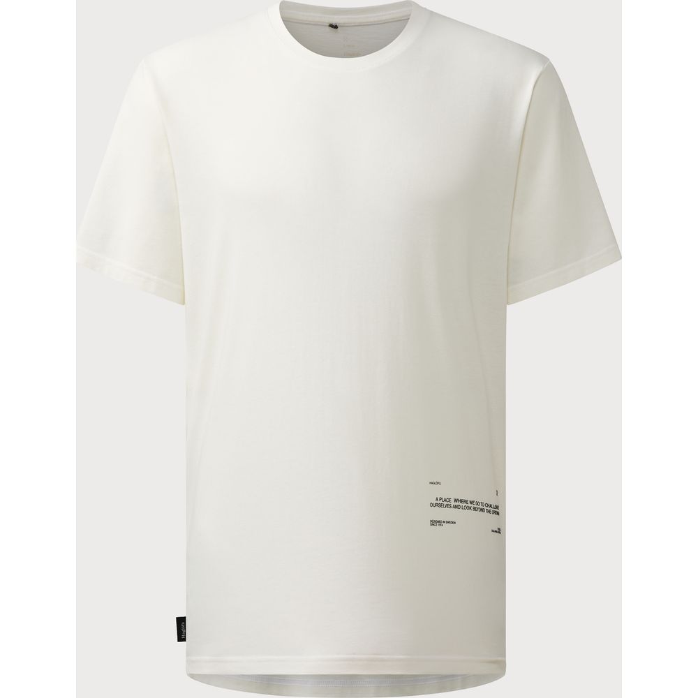 Haglöfs Outsiders Graphic Tee T-Shirt Herren Funktionsshirt soft-white Produktbild 0