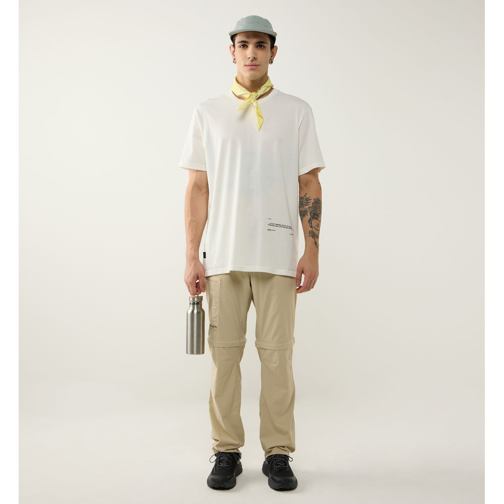 Haglöfs Outsiders Graphic Tee T-Shirt Herren Funktionsshirt soft-white Produktbild 7