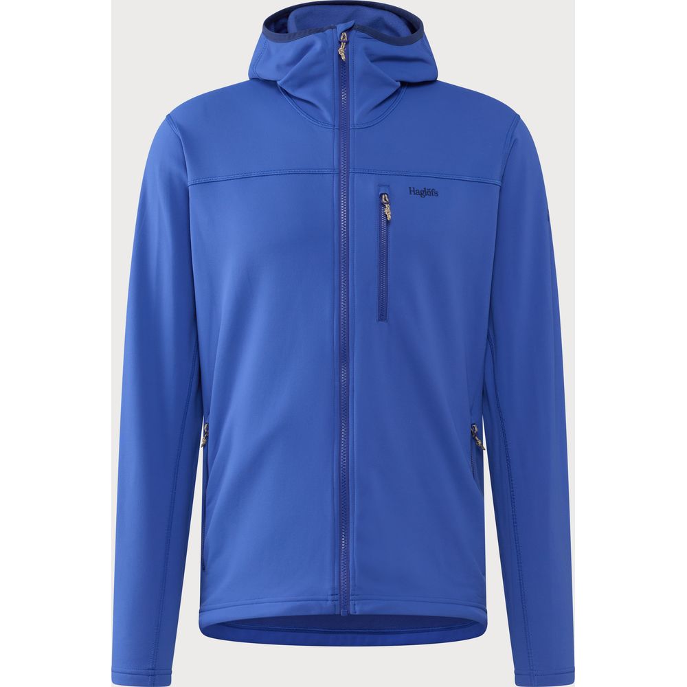 Haglöfs Rosson Mid Hood Midlayer Herren northern-blue Produktbild 0