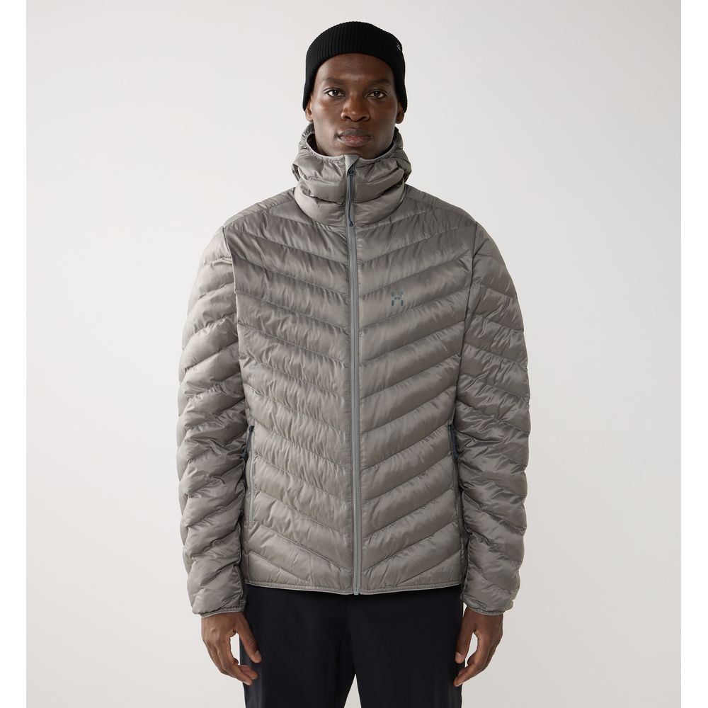 Haglöfs Särna Mimic II Hood Herren Isolationsjacke stone-brick Produktbild 8