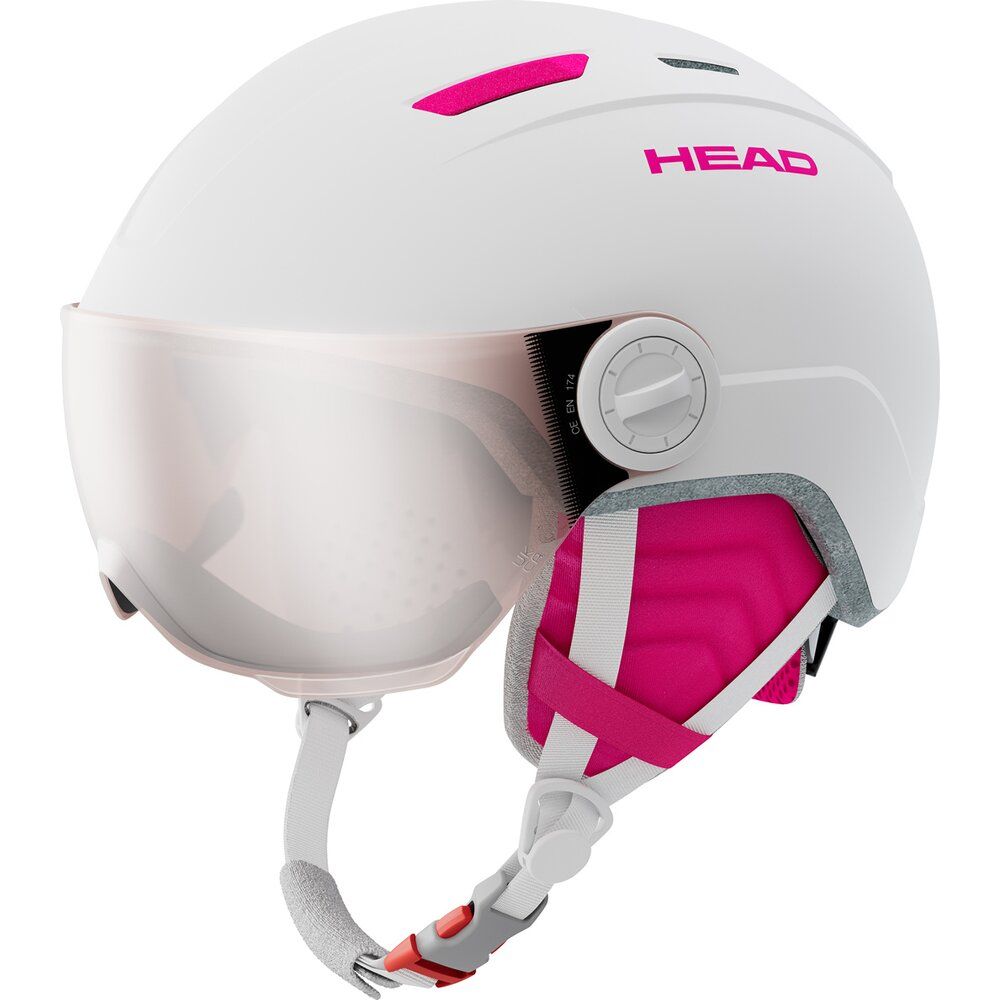 Head Maja Visor Kinder Skihelm white Produktbild 0