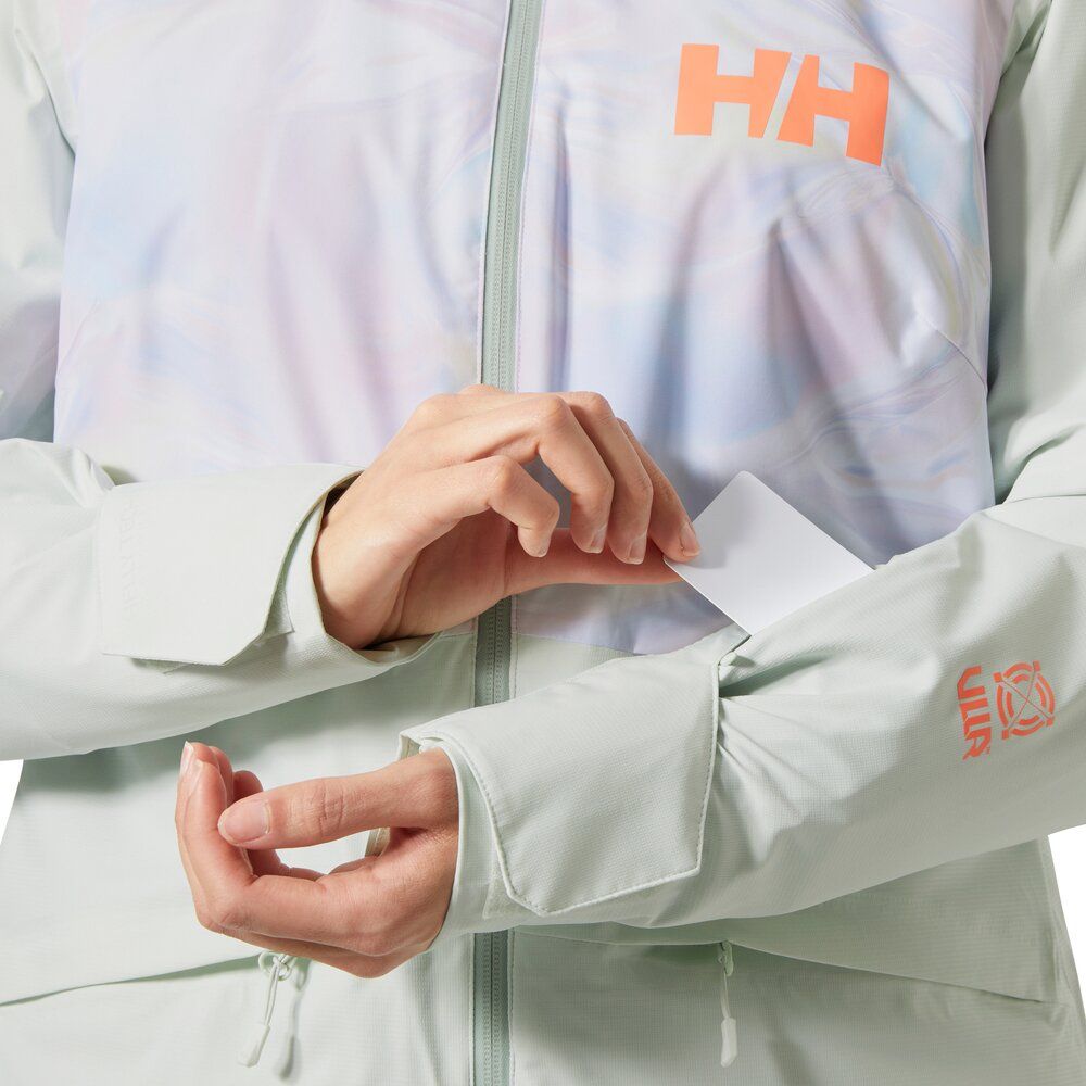 Helly Hansen Damen Powchaser 2.0 Skijacke reflections aop Produktbild 4