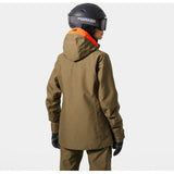 Helly Hansen Damen Powderqueen 3.0 Skijacke sepia Produktbild 2