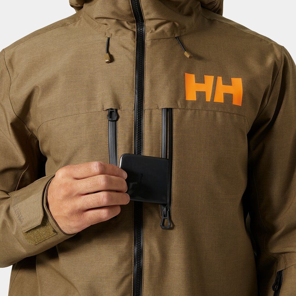 Helly Hansen Herren Garibaldi 2.0 Skijacke sepia Produktbild 5