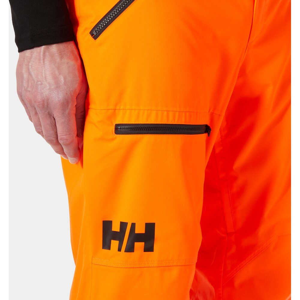 Helly Hansen Herren Sogn Cargo Skihose neon orange Produktbild 8