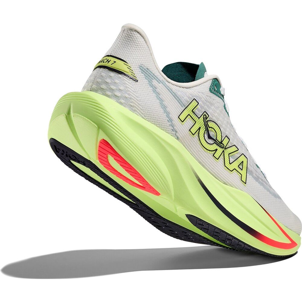 Hoka Mach 7 Herren Laufschuh frost / neon yuzu Produktbild 4