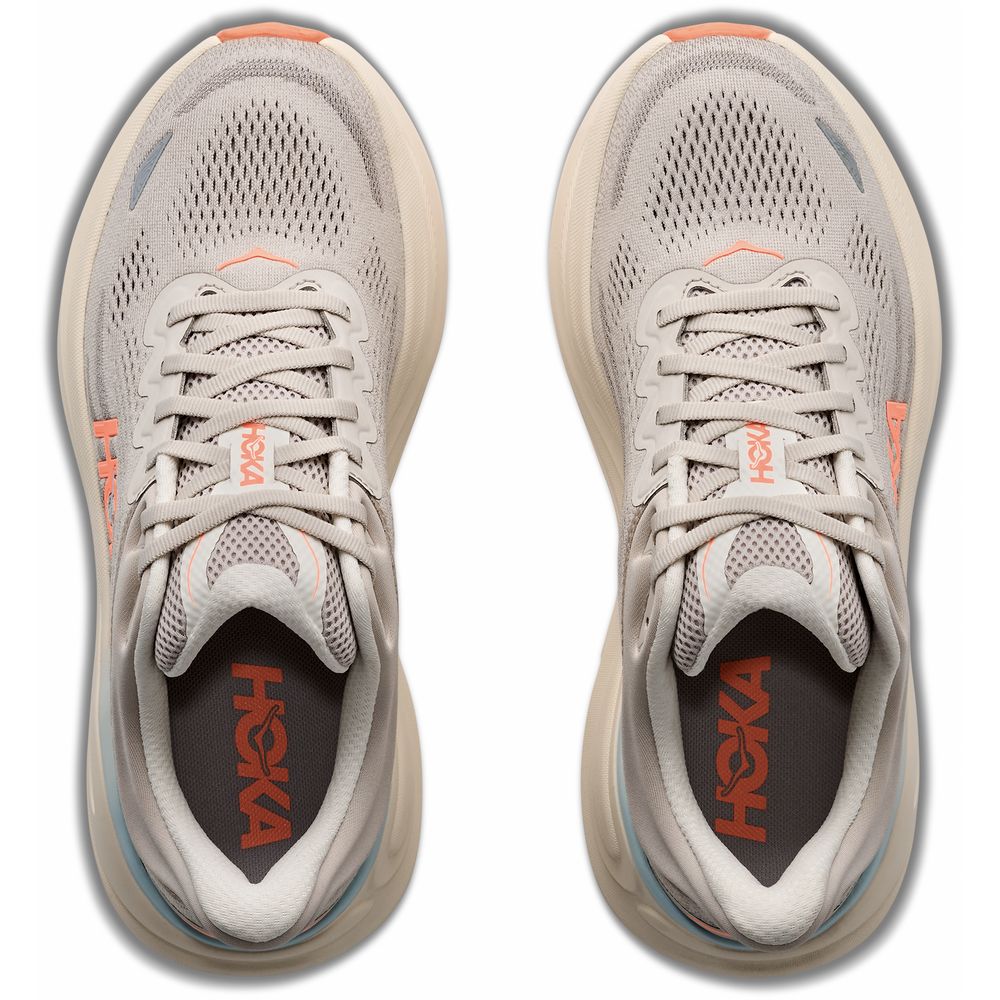 Hoka W Bondi 9 Damen Laufschuh river-rock-grey-mineral-ore Produktbild 2