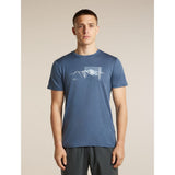 Icebreaker M 150 Tech Lite SS Tee Pure Altitude Herren Funktionsshirt dawn Produktbild 1