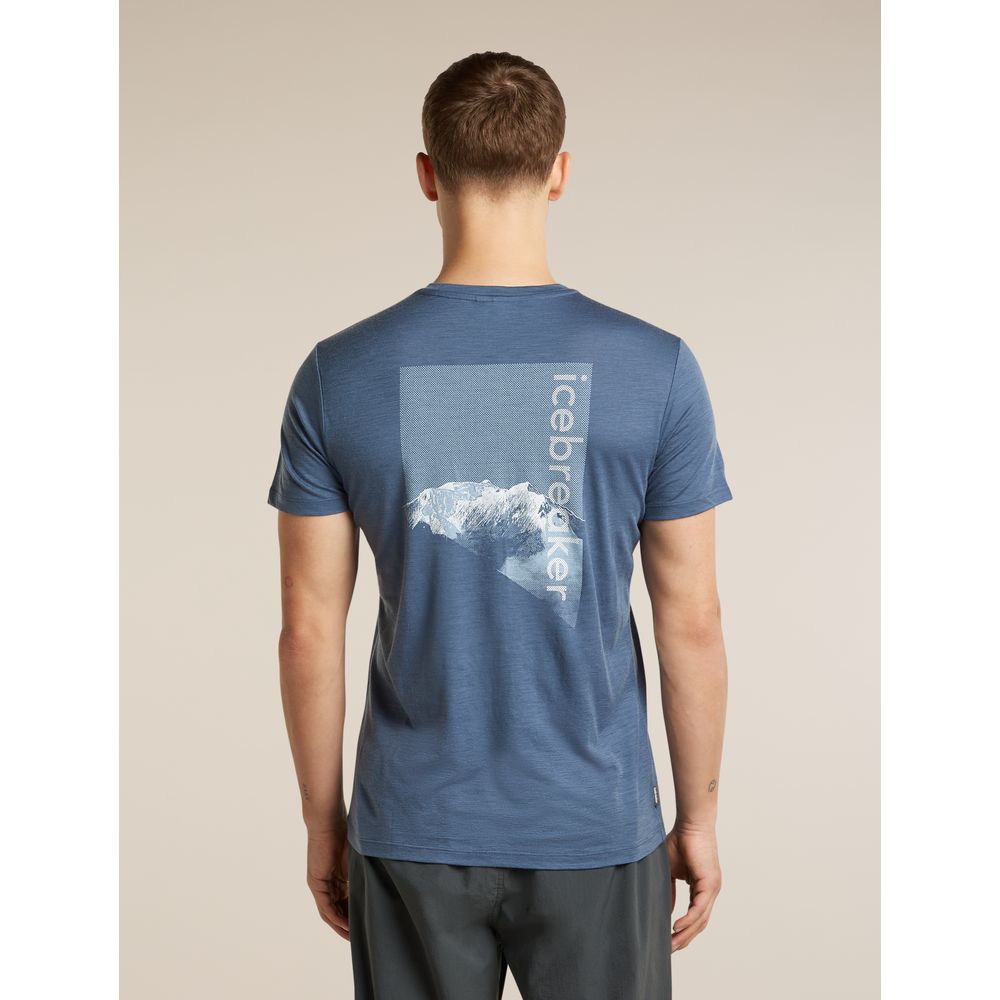 Icebreaker M 150 Tech Lite SS Tee Pure Altitude Herren Funktionsshirt dawn Produktbild 2