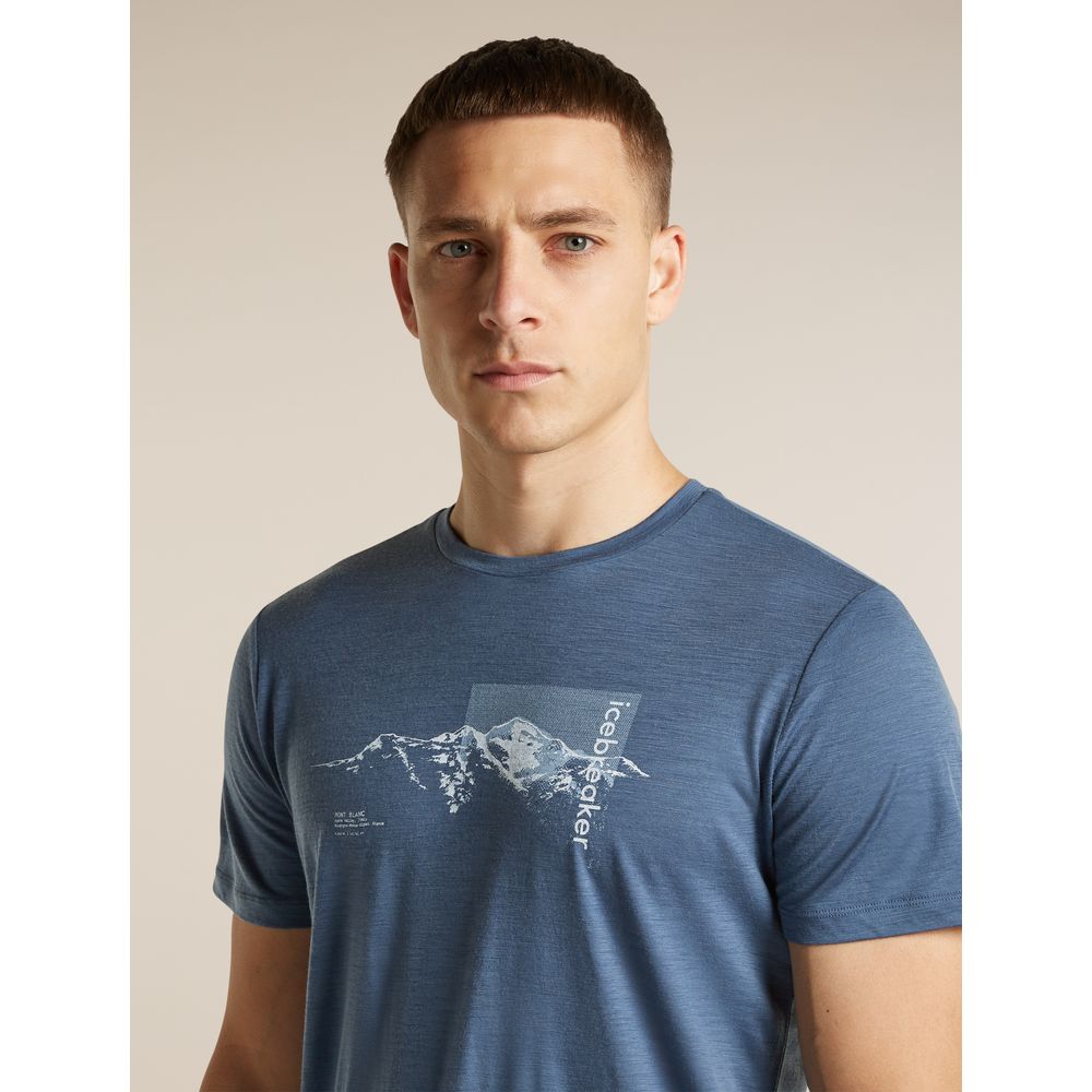 Icebreaker M 150 Tech Lite SS Tee Pure Altitude Herren Funktionsshirt dawn Produktbild 7