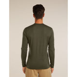 Icebreaker M 200 Oasis LS Crewe Herren Langarmshirt dk-loden Produktbild 1