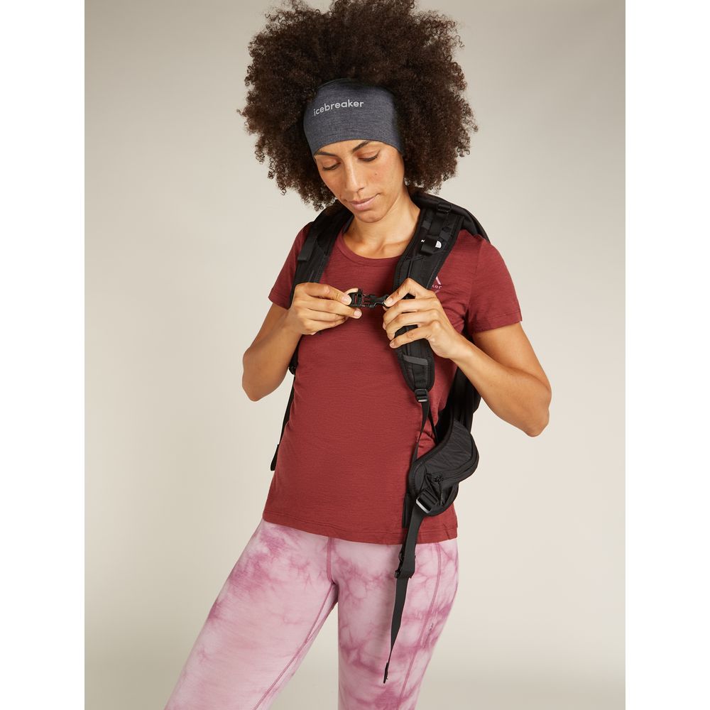 Icebreaker Mer 200 Oasis Headband Stirnband jet-hthr Produktbild 1