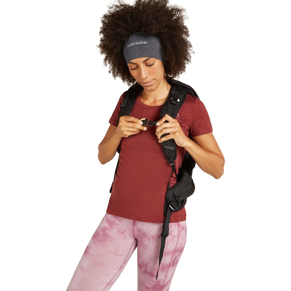 Icebreaker Mer 200 Oasis Headband Stirnband jet-hthr Produktbild 4