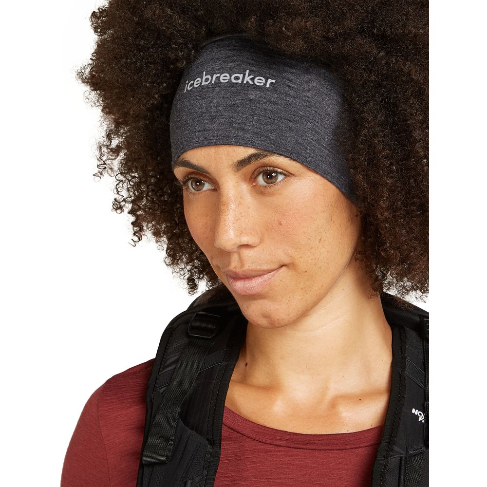 Icebreaker Mer 200 Oasis Headband Stirnband jet-hthr Produktbild 5