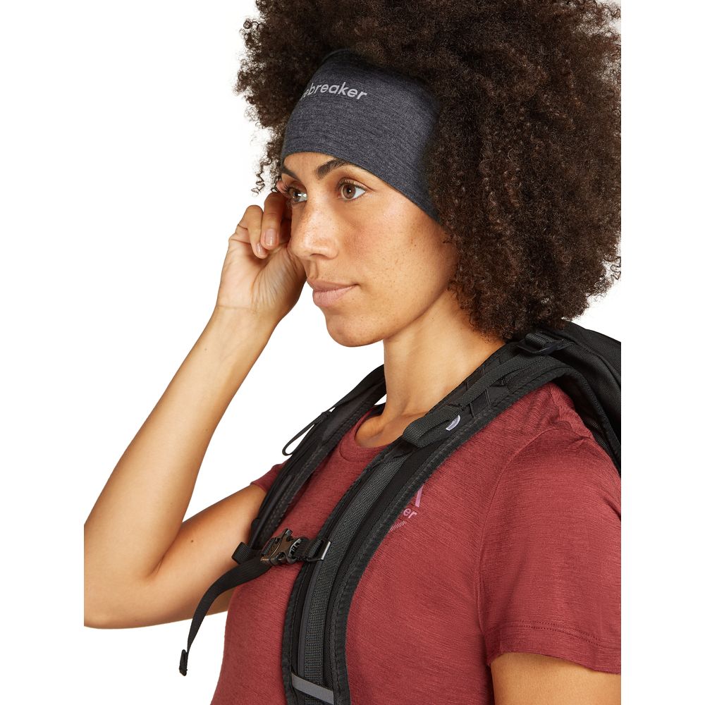 Icebreaker Mer 200 Oasis Headband Stirnband jet-hthr Produktbild 6