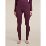 Icebreaker Mer 200 Oasis High Rise Leggings Damen dk-berry Produktbild 1
