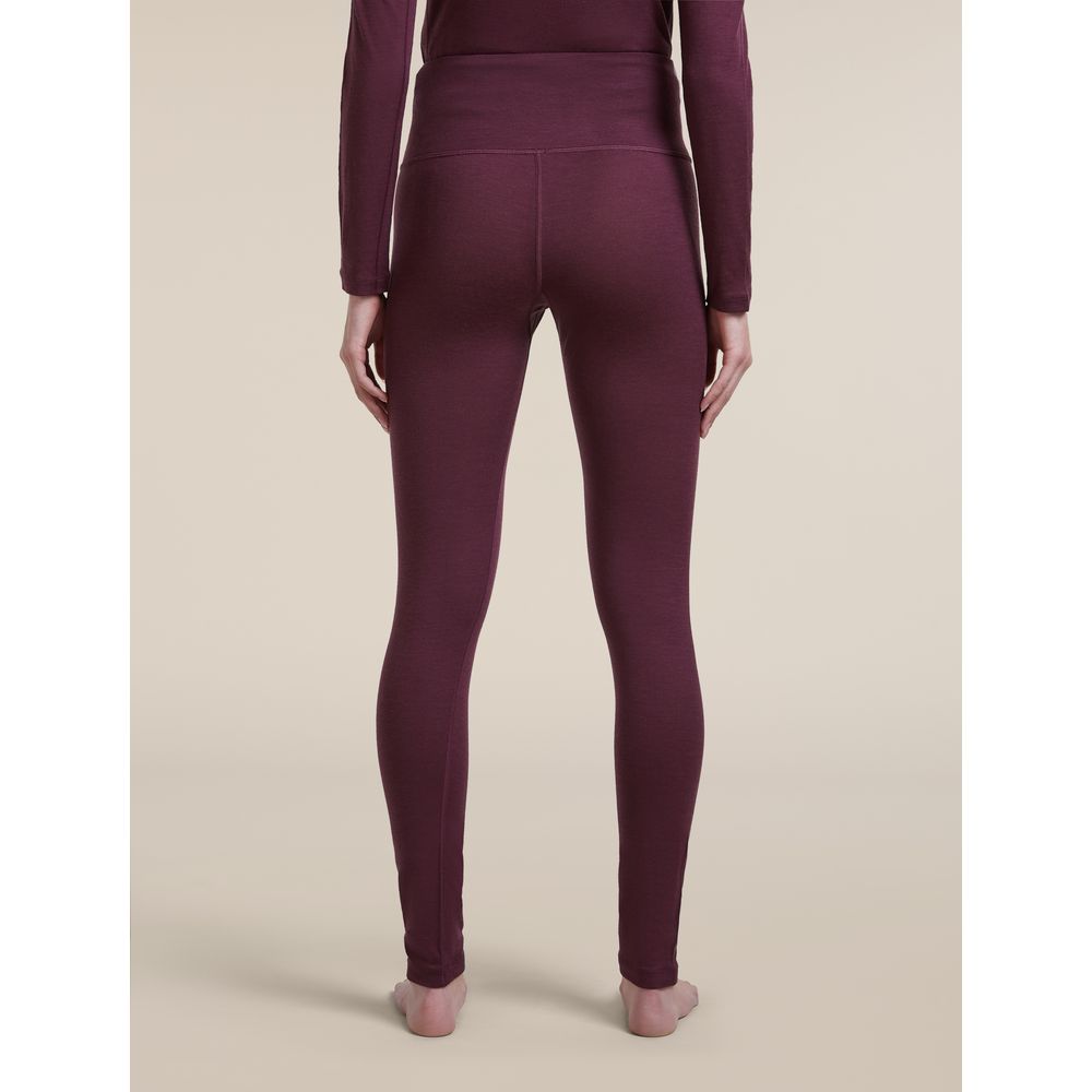 Icebreaker Mer 200 Oasis High Rise Leggings Damen dk-berry Produktbild 2