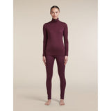 Icebreaker Mer 200 Oasis High Rise Leggings Damen dk-berry Produktbild 3