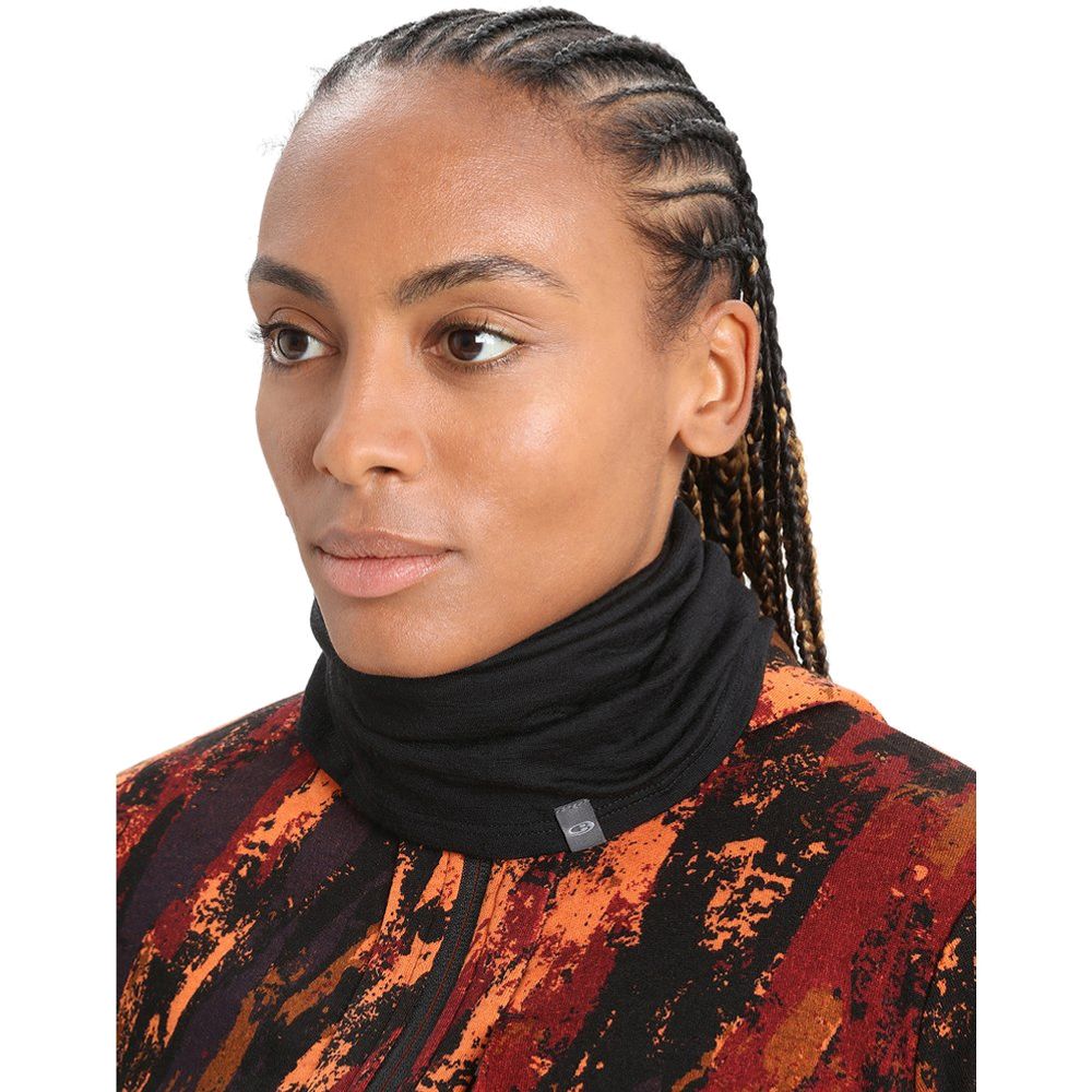 Icebreaker U 200 Oasis Flexi Chute Schal black Produktbild 0