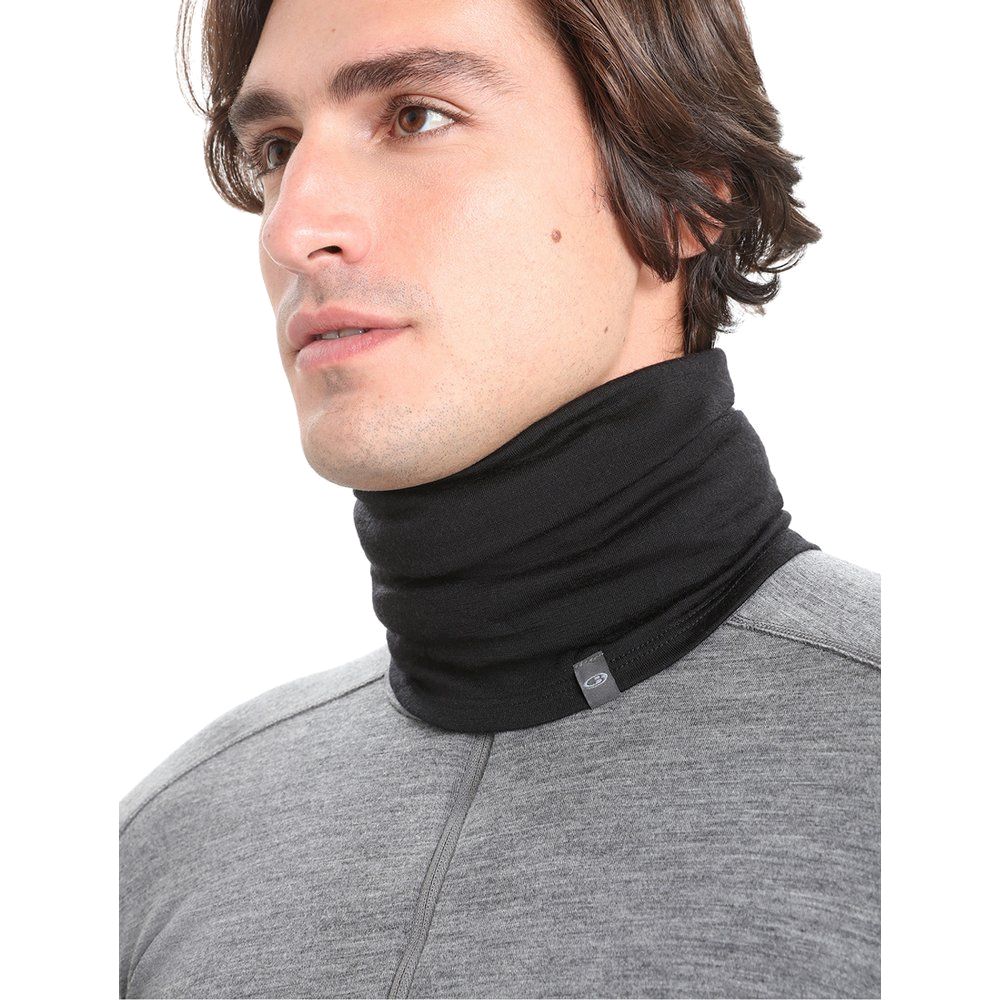 Icebreaker U 200 Oasis Flexi Chute Schal black Produktbild 2