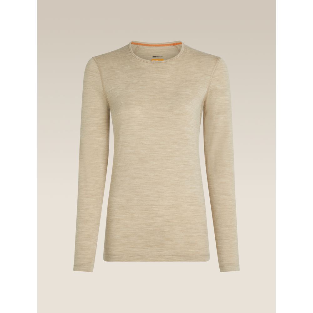 Icebreaker W 200 Oasis LS Crewe Damen Langarmshirt bay-hthr Produktbild 0