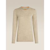 Icebreaker W 200 Oasis LS Crewe Damen Langarmshirt bay-hthr Produktbild 0
