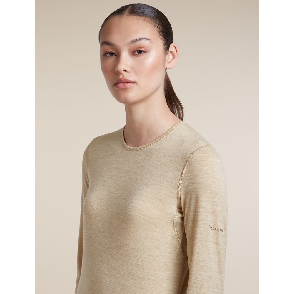 Icebreaker W 200 Oasis LS Crewe Damen Langarmshirt bay-hthr Produktbild 6