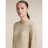 Icebreaker W 200 Oasis LS Crewe Damen Langarmshirt bay-hthr Produktbild 6