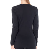 Icebreaker W 200 Oasis LS Crewe Damen Langarmshirt black Produktbild 3