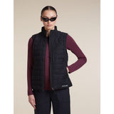 Icebreaker W 200 Oasis LS Crewe Damen Langarmshirt dk-berry Produktbild 5