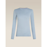 Icebreaker W 200 Oasis LS Crewe Damen Langarmshirt zinc-blue Produktbild 0