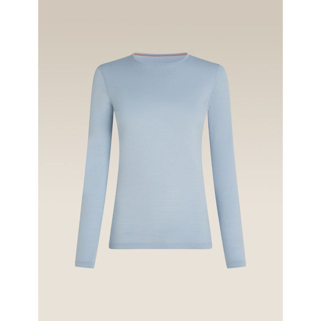Icebreaker W 200 Oasis LS Crewe Damen Langarmshirt zinc-blue Produktbild 0