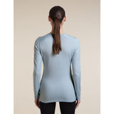 Icebreaker W 200 Oasis LS Crewe Damen Langarmshirt zinc-blue Produktbild 2
