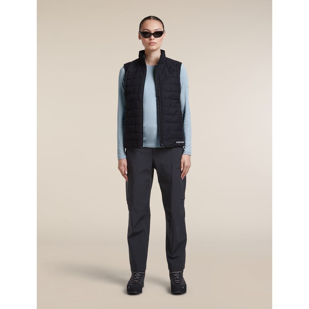 Icebreaker W 200 Oasis LS Crewe Damen Langarmshirt zinc-blue Produktbild 4