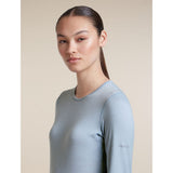 Icebreaker W 200 Oasis LS Crewe Damen Langarmshirt zinc-blue Produktbild 7