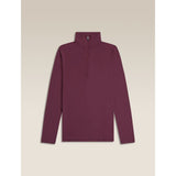 Icebreaker W 200 Oasis LS Half Zip Damen Funktionsshirt dk-berry Produktbild 7
