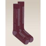 Icebreaker W Mer Ski+ Medium Otc Damen Skisocke dkberry-greyplu-zincbl Produktbild 0