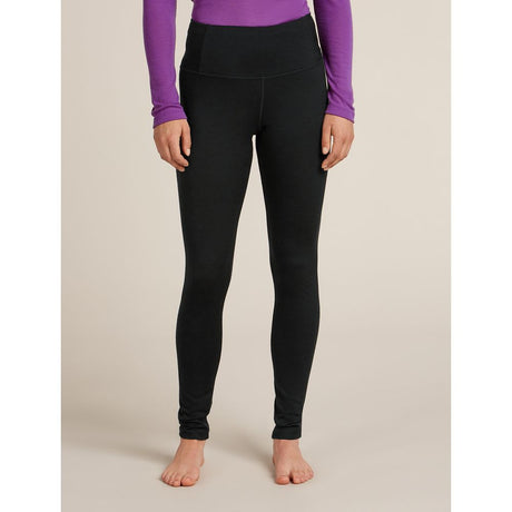 Icebreaker Women Mer 200 Oasis High Rise Leggings Damen black Produktbild 0