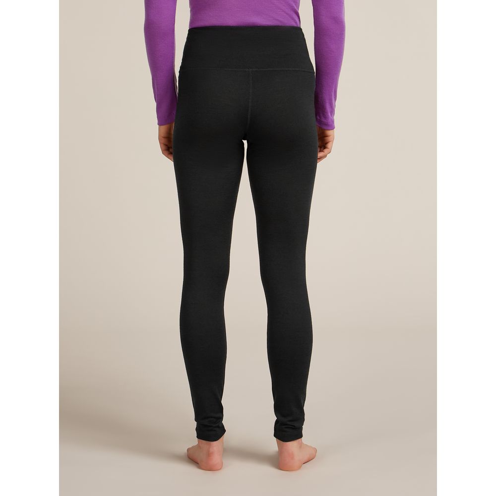 Icebreaker Women Mer 200 Oasis High Rise Leggings Damen black Produktbild 1