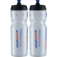 Intersport Fahrrad Trinkflasche 2er Set transparent Produktbild 0